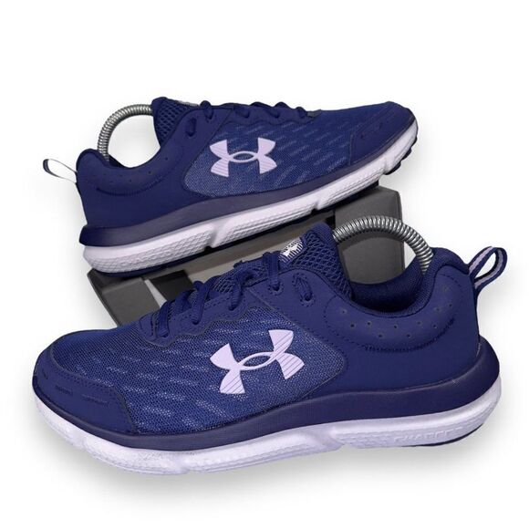 Under Armour Charged Assert 10 Wide 'Sonar Blue' 3026180-501 Women's 9 - Picture 1 of 11